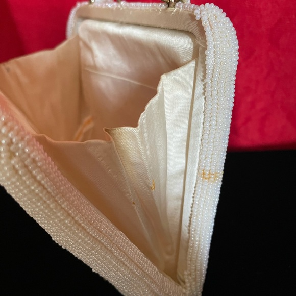 Vintage beaded clutch (hand made in Japan) - Picture 7 of 8